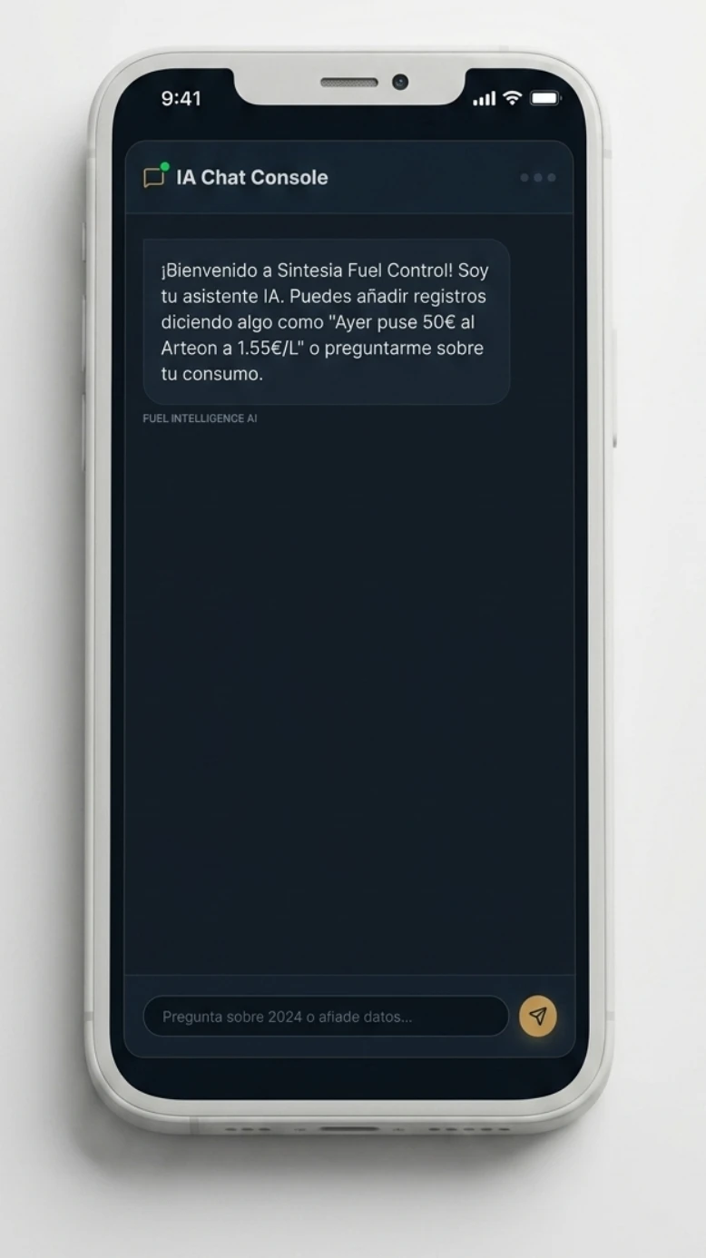 Sintesia Fuel Control - Pantalla 5
