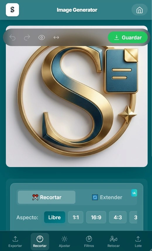 Image Generator - Pantalla 2