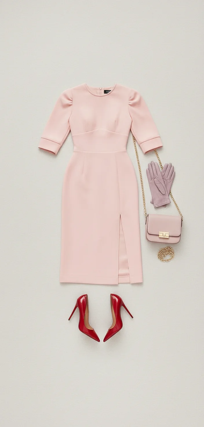 Outfit de ropa plegada